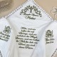 Утеплена крижма для хлопчика з вишивкою "Янголи Маркуса"